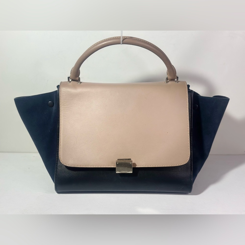 Celine Trapeze Tri-Color Bag